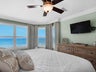 Master bedroom with window views