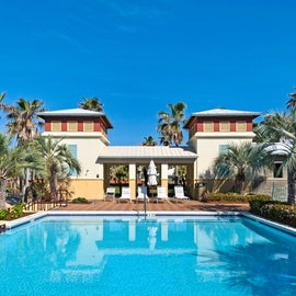 Cabanas and Pool House