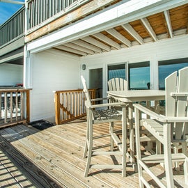 Spacious Deck outside the Living/Dining area
