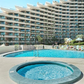 Pool Deck at Edgewater Resort