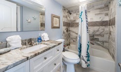 Spectacular Guest Bath w/Shower Tub Combo