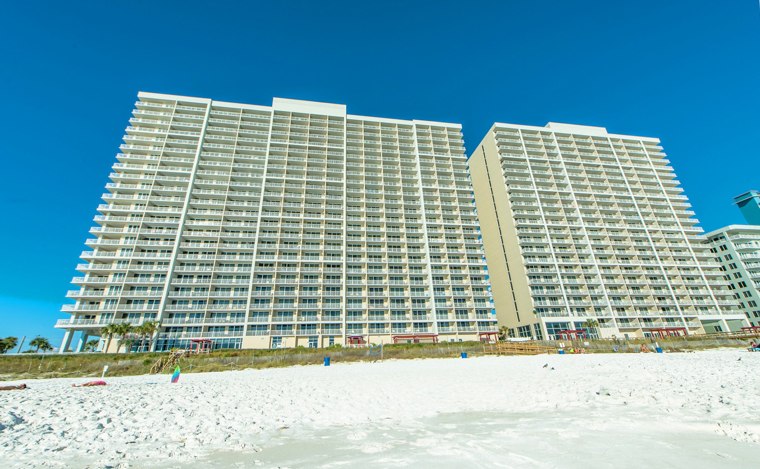 Majestic Beach Towers from the Beach