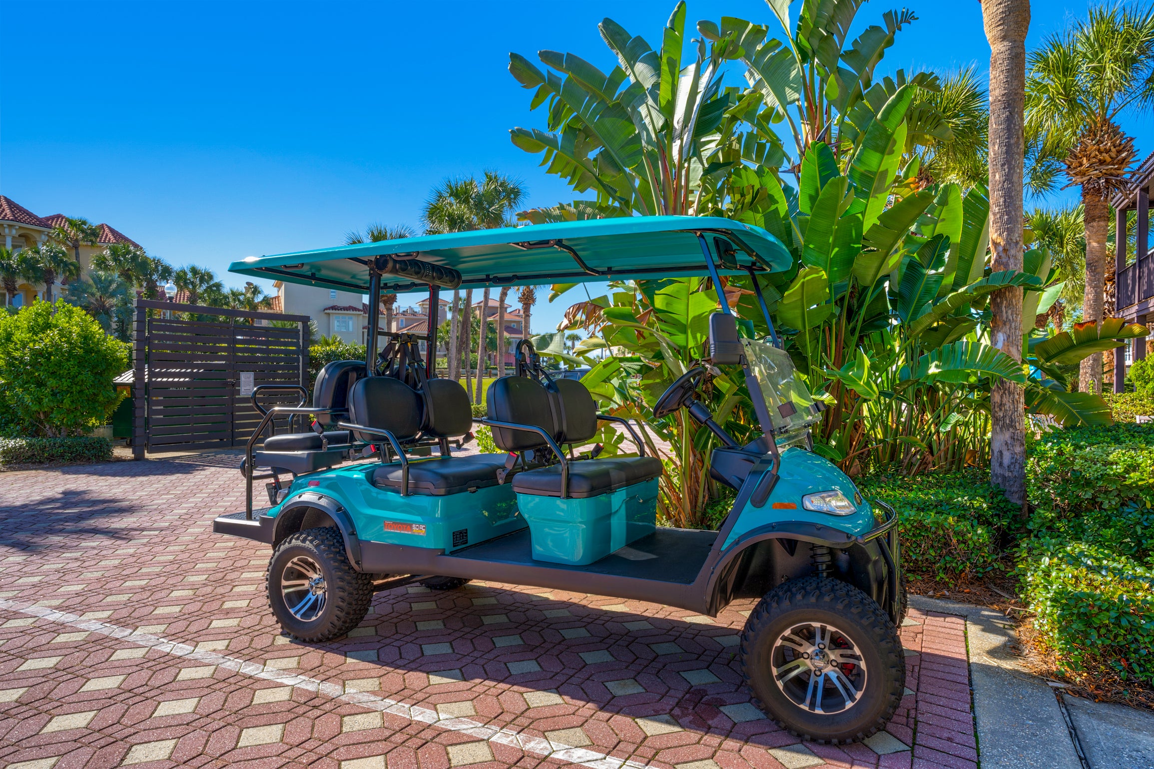 Destiny Beach Villas #20A&B Golf Cart