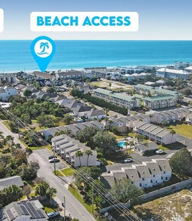 Beach access within close walking distance