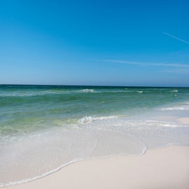 Beautiful beach just a short walk away