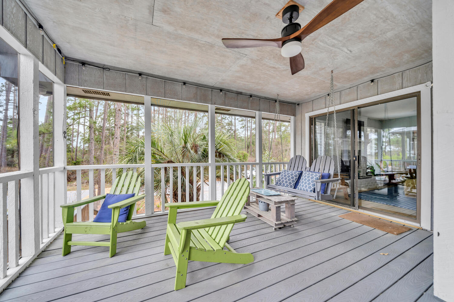 Relax on the Screened in Porch