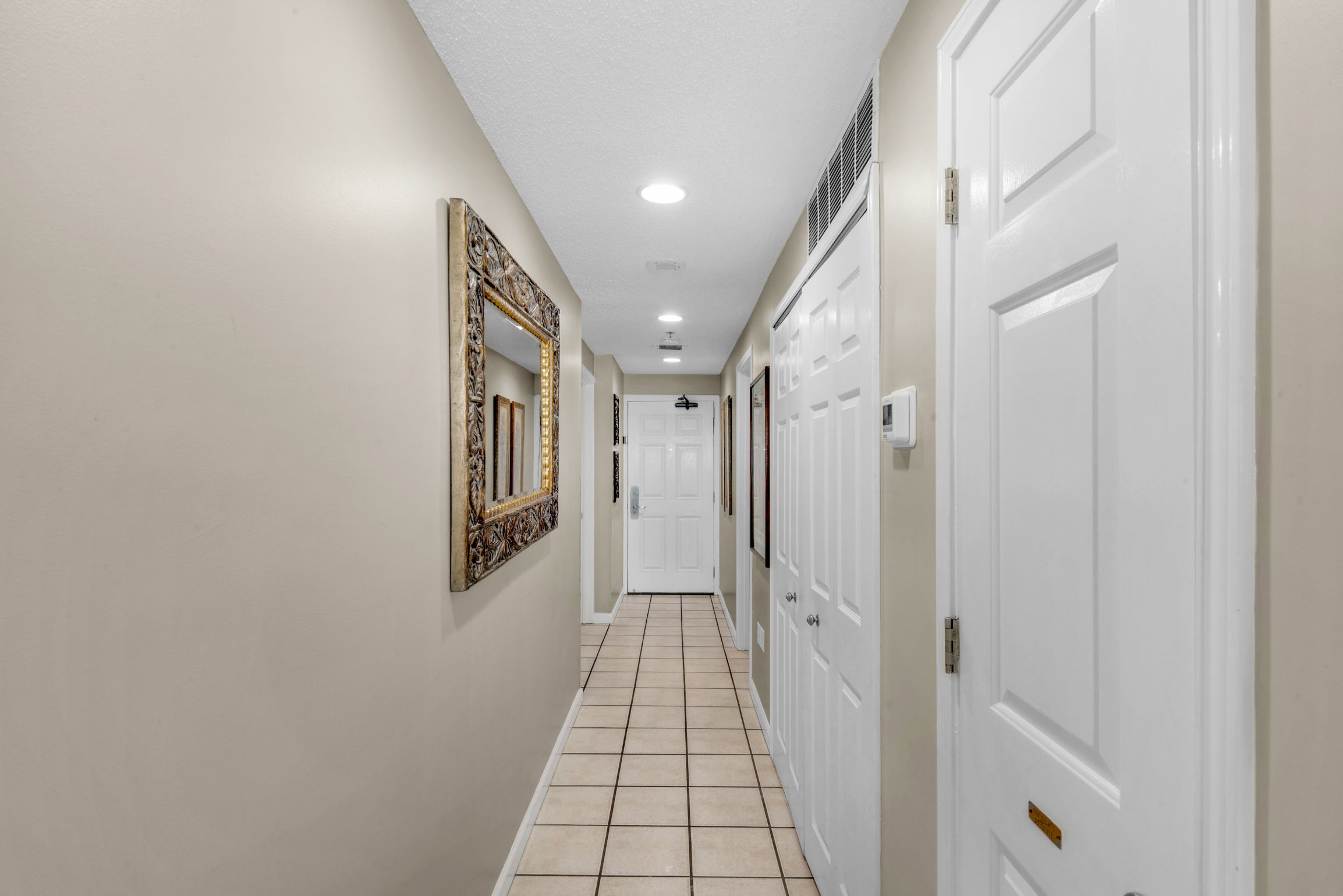 Hallway to guest rooms