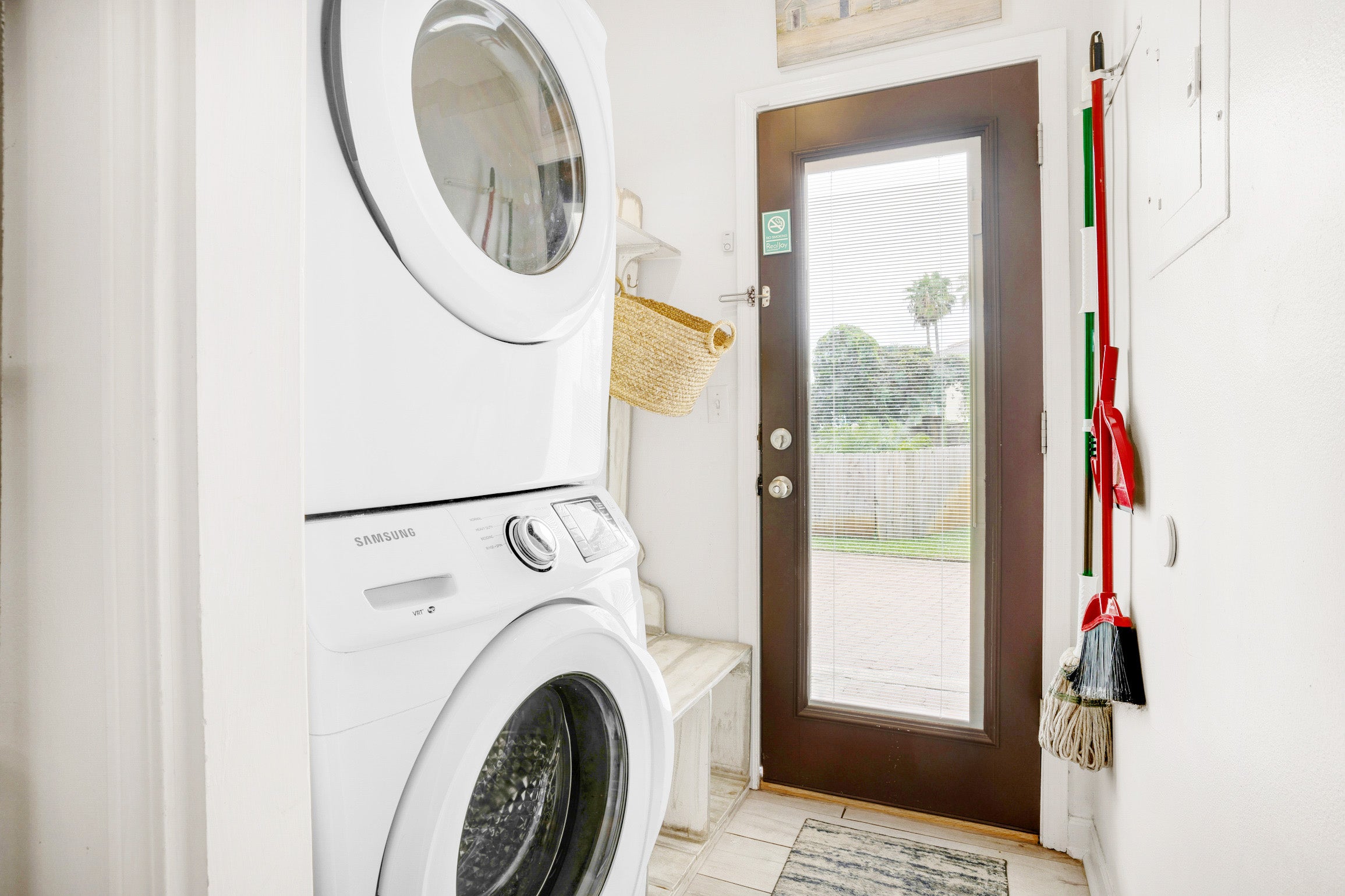 Indoor laundry for your convenience