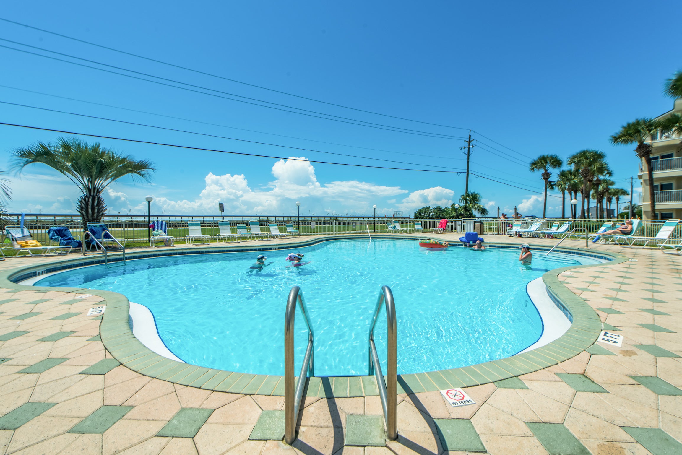 Front Pool at Maravilla with Gulf Views