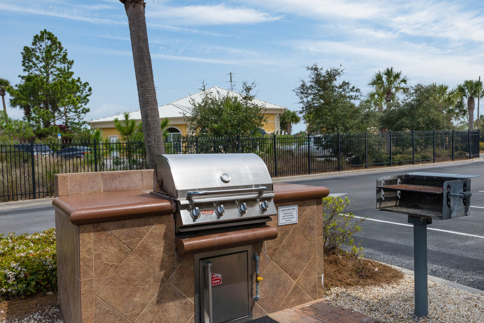 Viking Gas Grills scattered throughout Adagio