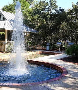Fountains and water features