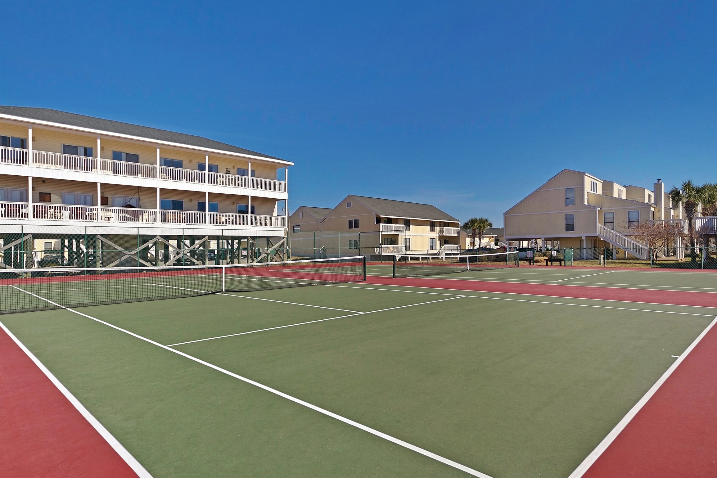 Lighted Tennis Courts 