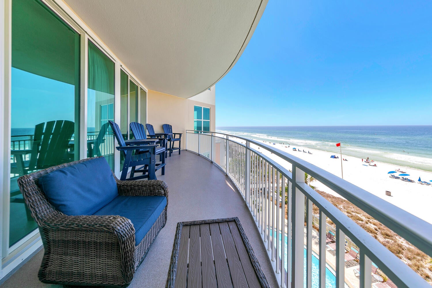 Aqua Resort 401 - Piece of Serenity Balcony