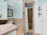 Guest bathroom with walk-in shower