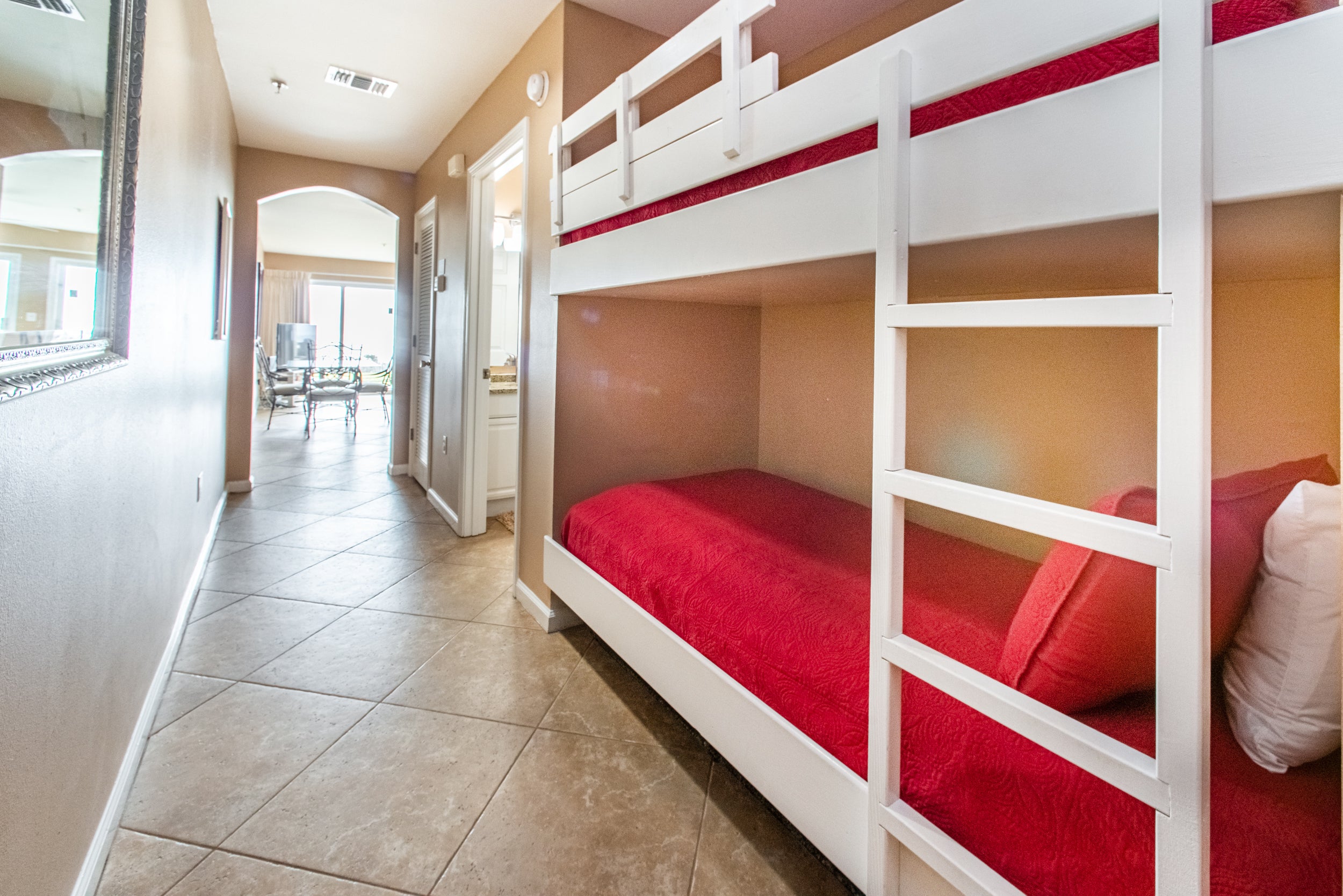 Twin over twin bunk beds