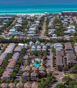 Aerial view of Villages of Crystal Beach