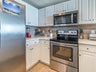 Stainless appliances in Kitchen