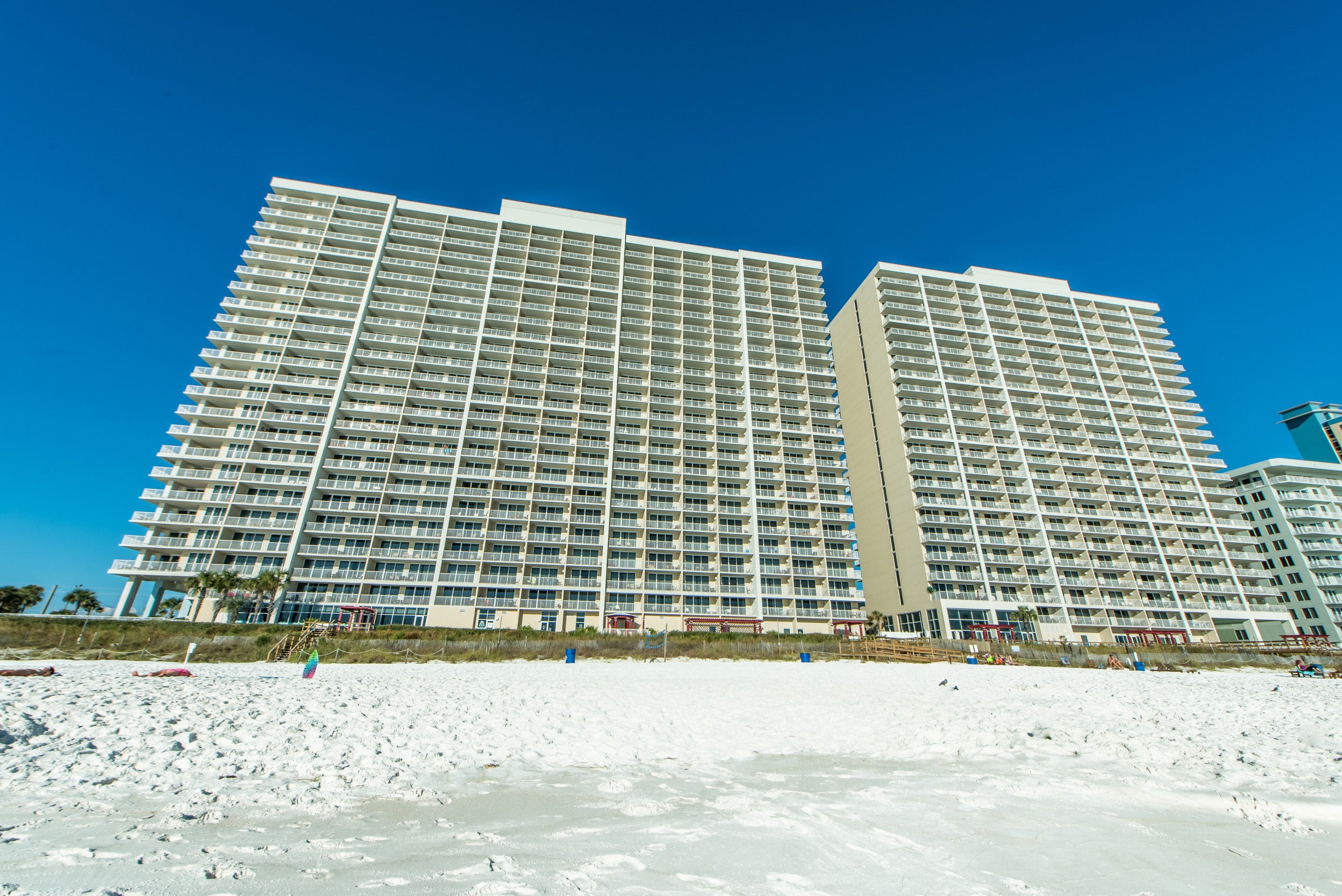 Majestic Beach Towers from the Beach