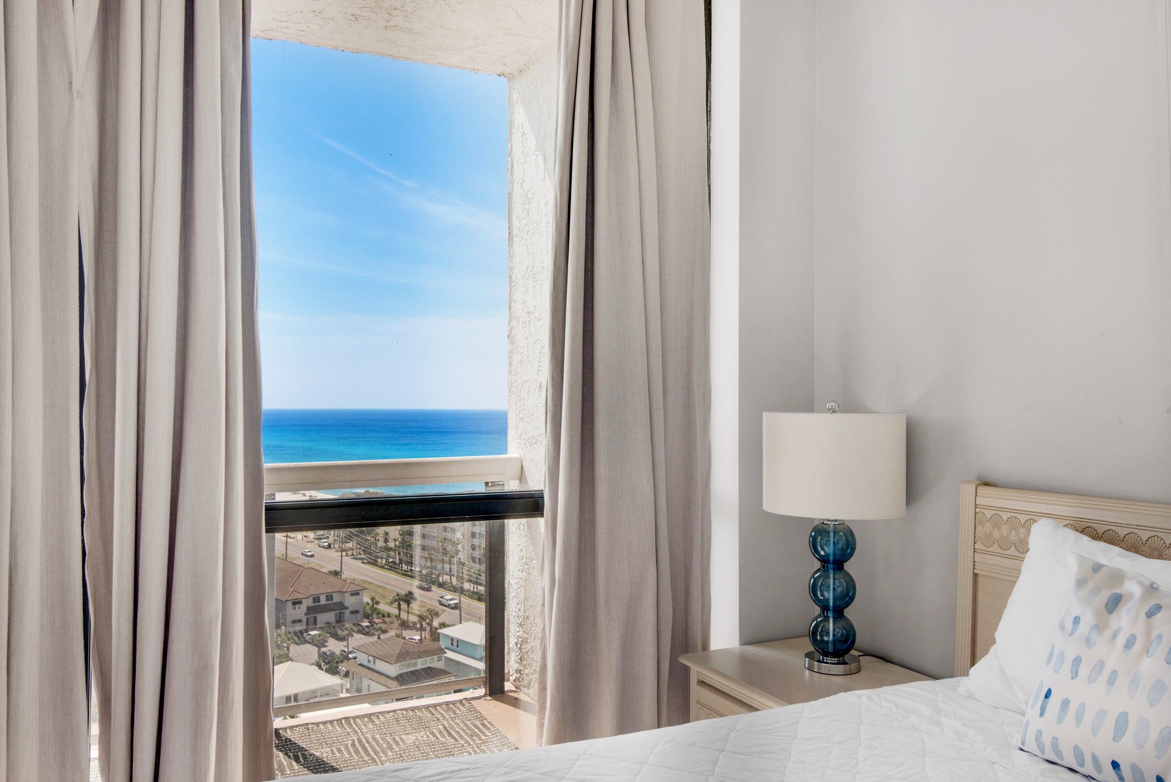 Guest bedroom with a view