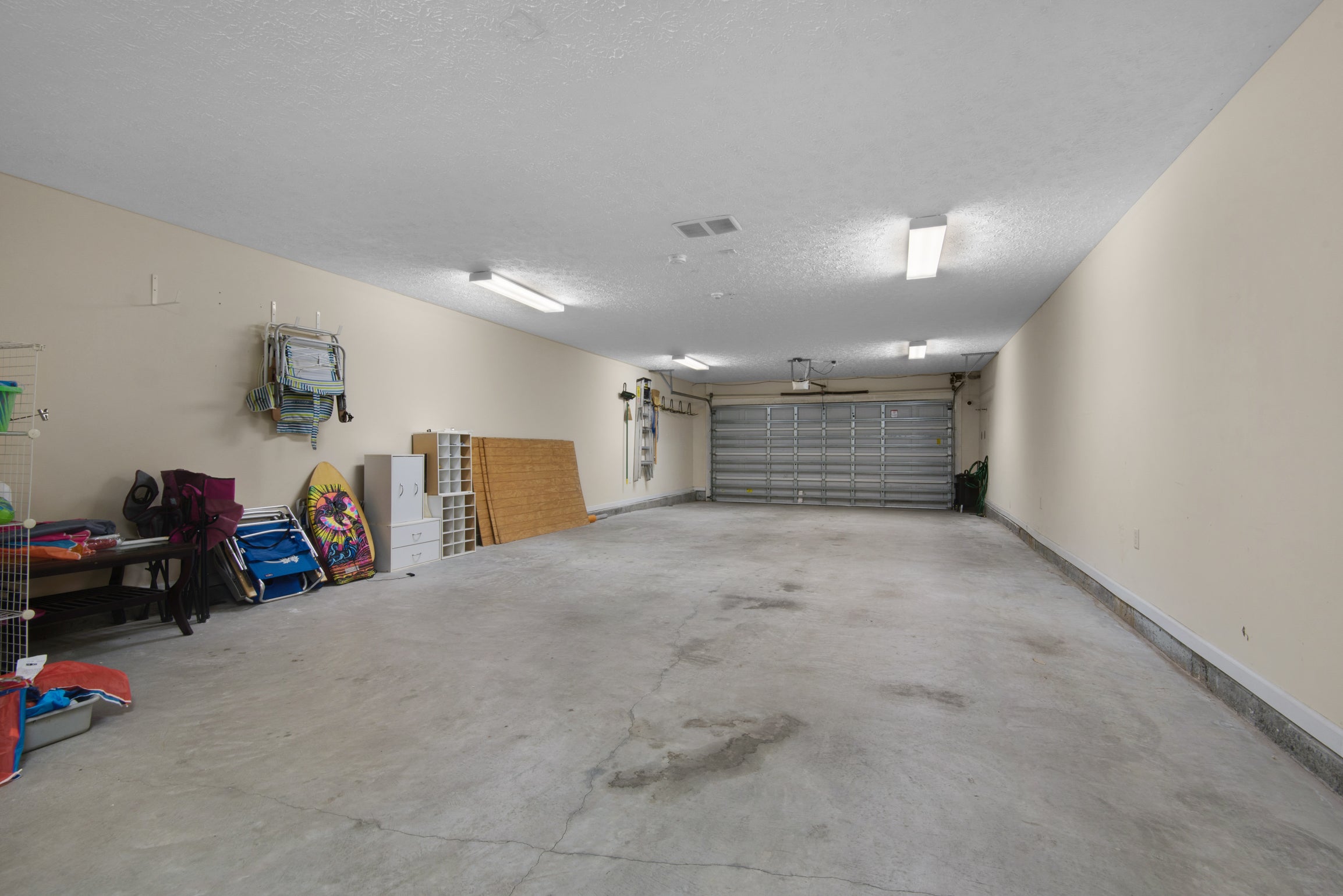 Garage space for storage