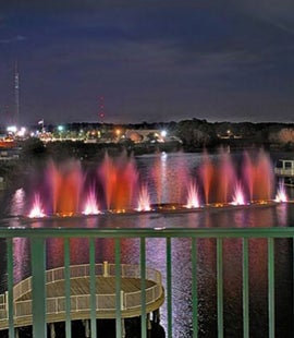 Laketown Wharf Fountain Show