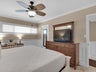 King Master Suite with Large Flatscreen Tv
