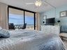 Master bedroom with a beautiful view