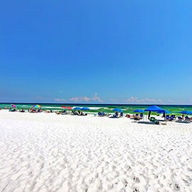 Brilliant White Sand Beach