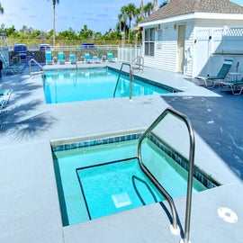 One of the two Pools at Gulf View!  