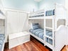 Bunk room with two bunk beds