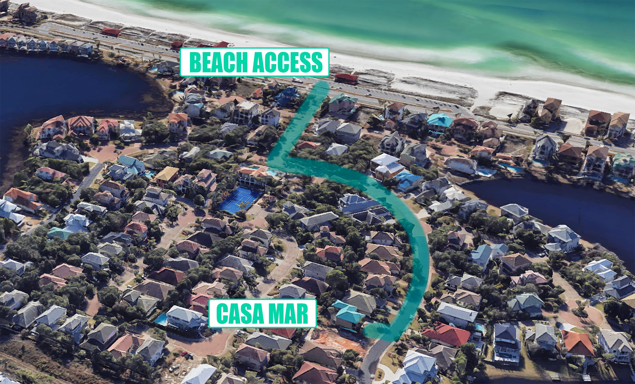 Casa Mar Beach Access