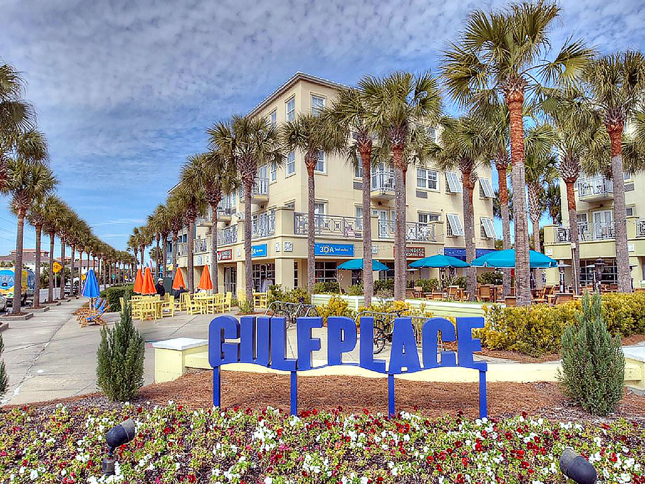 Gulf Place has great dining and shopping options