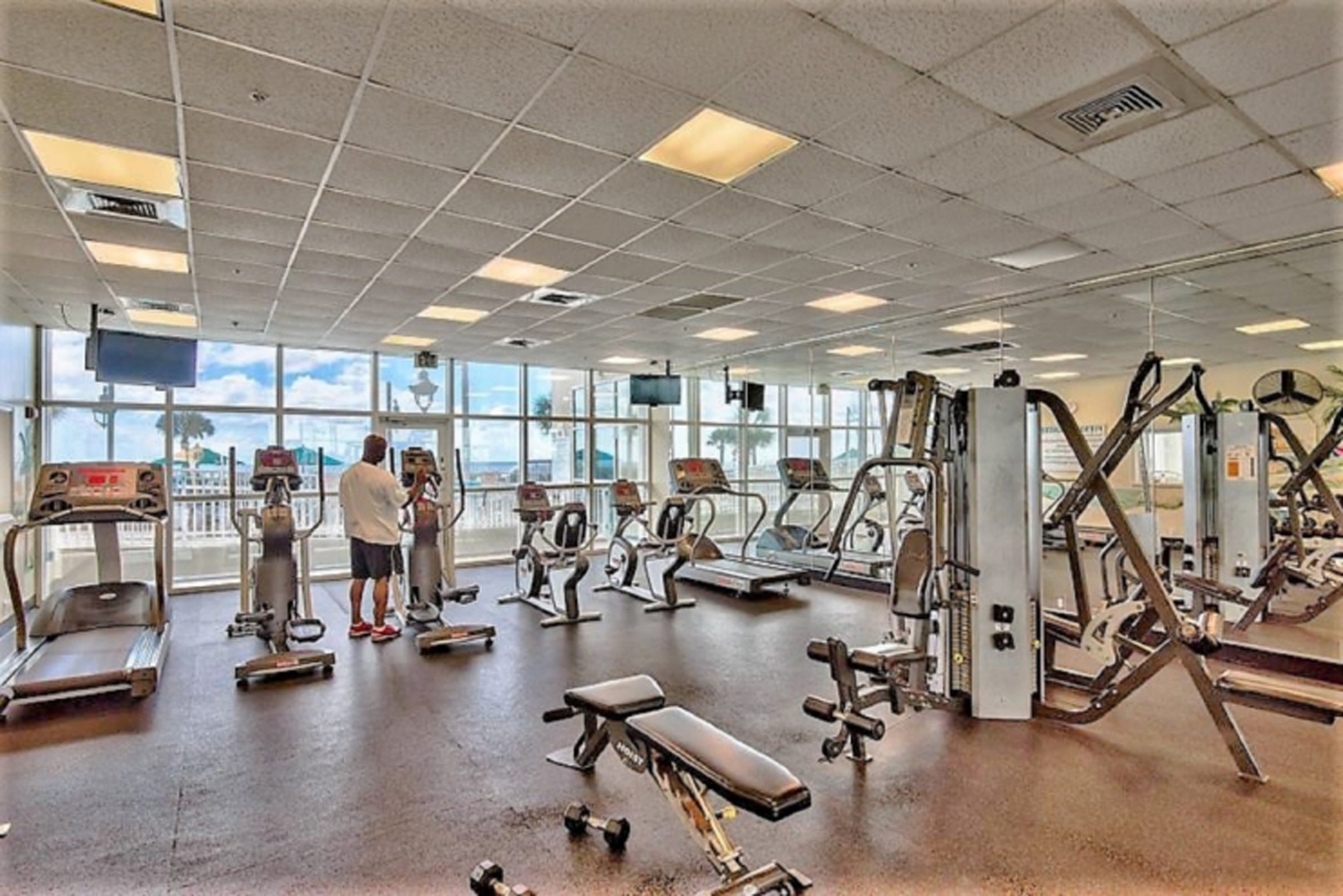 Fitness Center at Majestic Sun