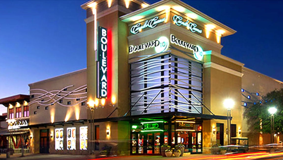 Stop by Grand Blvd Town Center for shopping or a bite