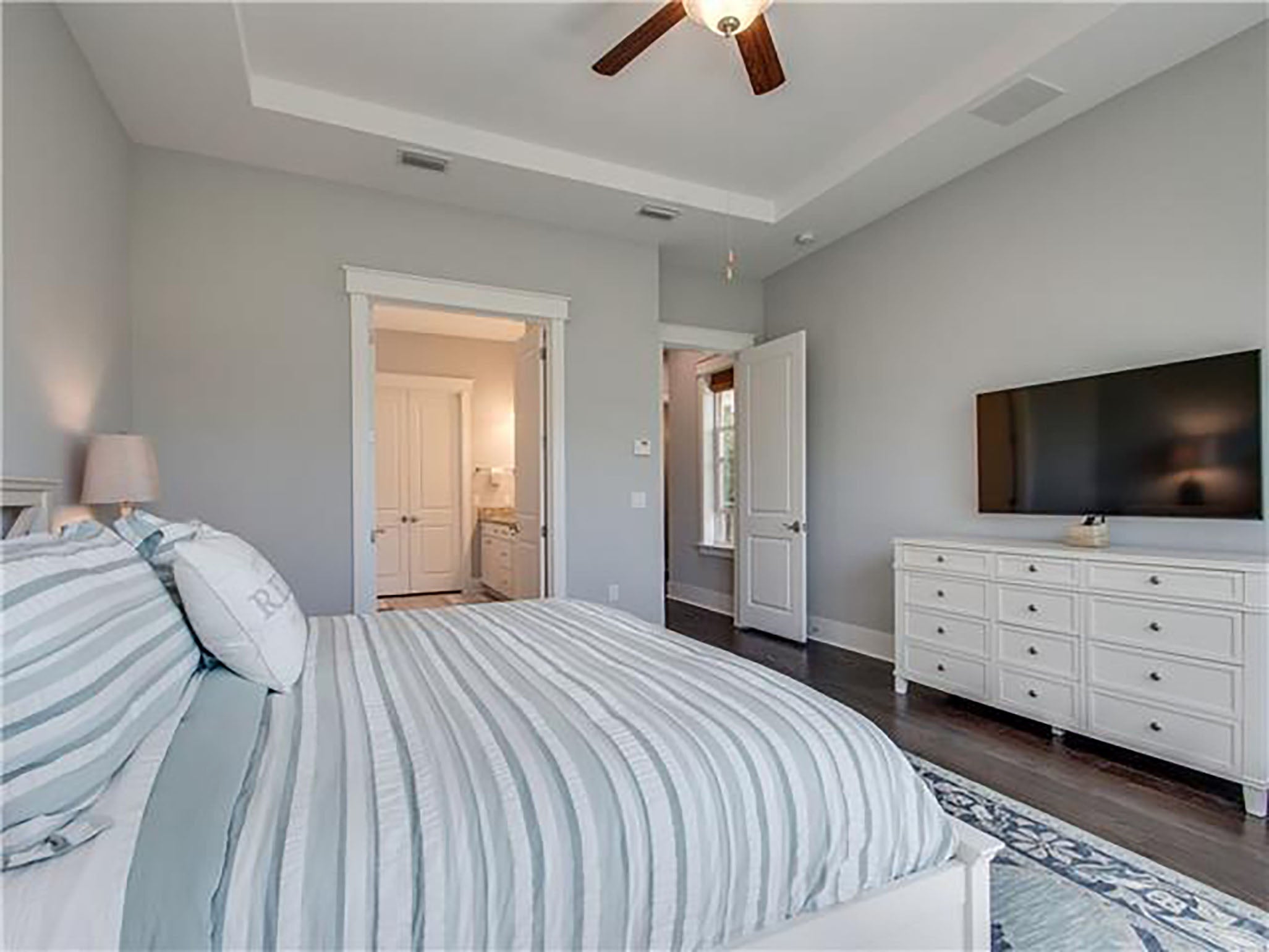 Pottery Barn furniture, comfortable King mattress, and 55” smart TV makes this your own special retreat.
