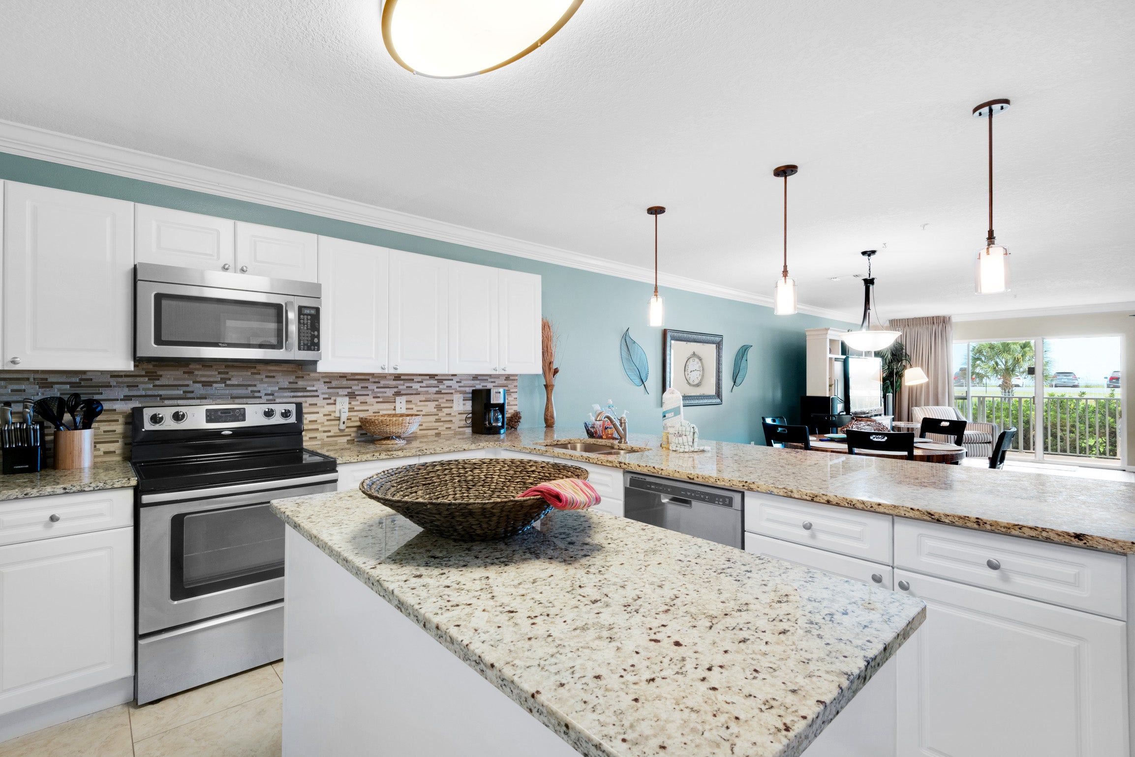 Your crew will LOVE this spacious kitchen