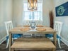 Charming dining table seats 6