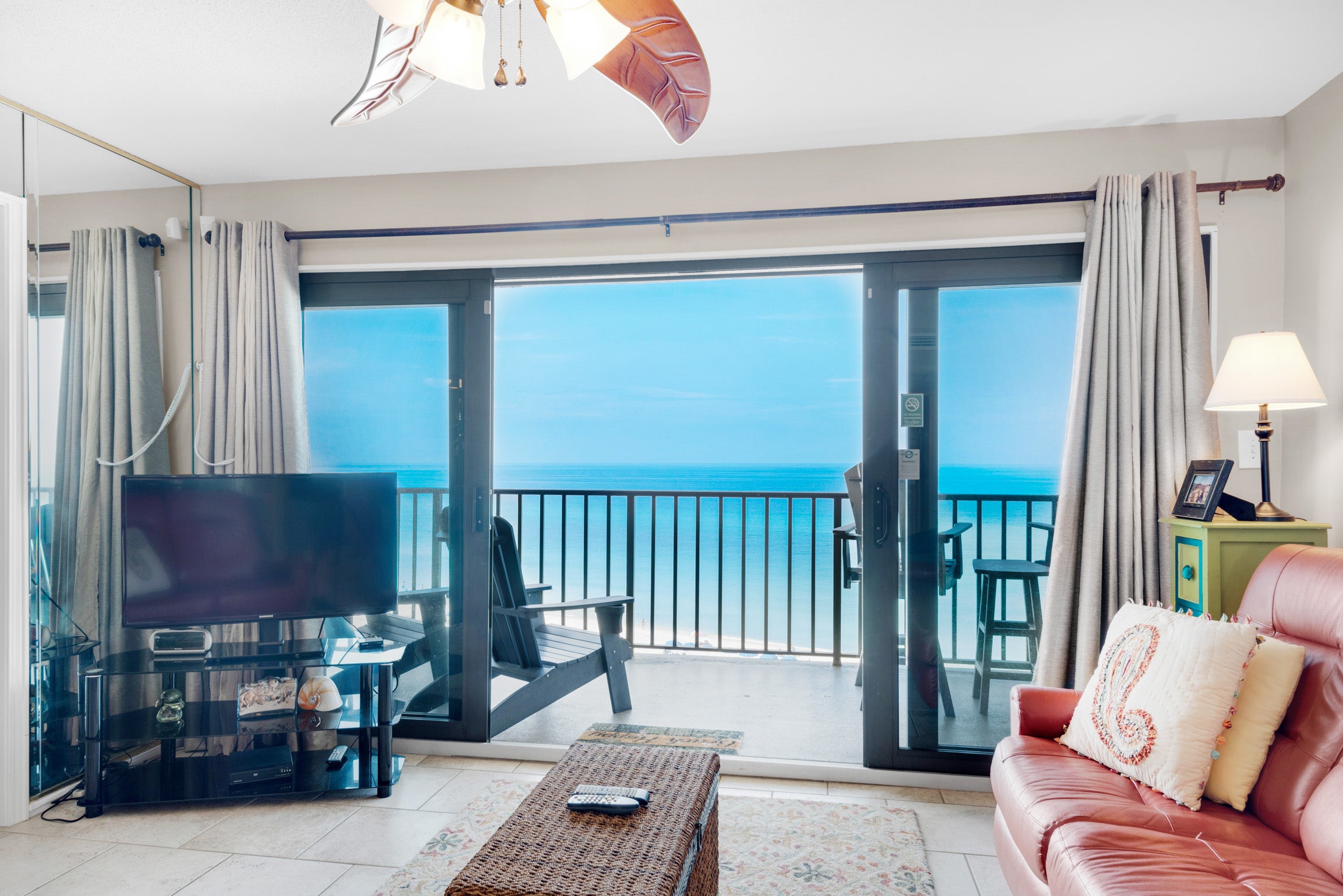 Amazing gulf views from living room