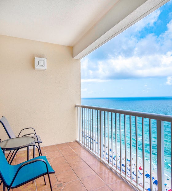 Stunning gulf views from your balcony