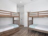 Guest bunk room with balcony access