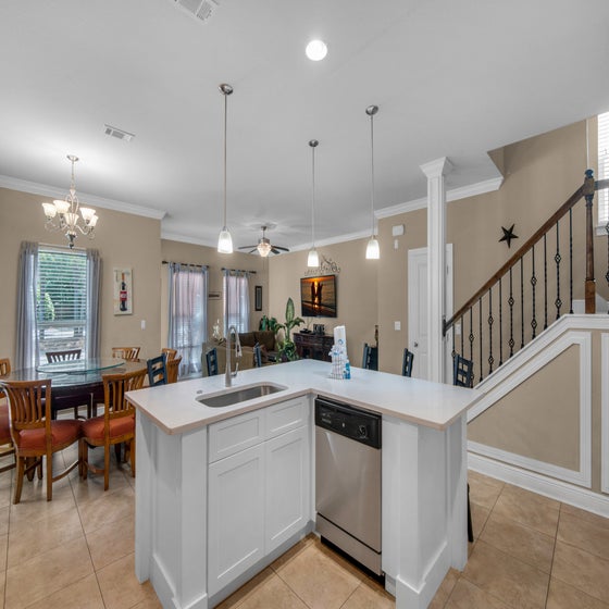 Your chef will love this open kitchen!