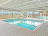 Awesome indoor Pool with Playground outside