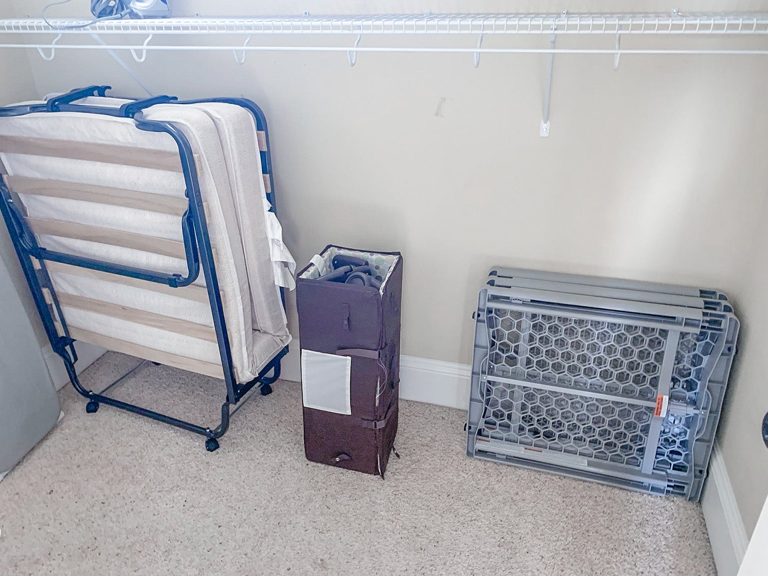 Baby gates, Pack 'n Play and roll away available.