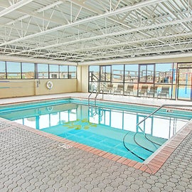 Awesome indoor Pool with Playground outside!