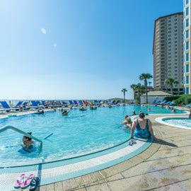 Gulf front pool 