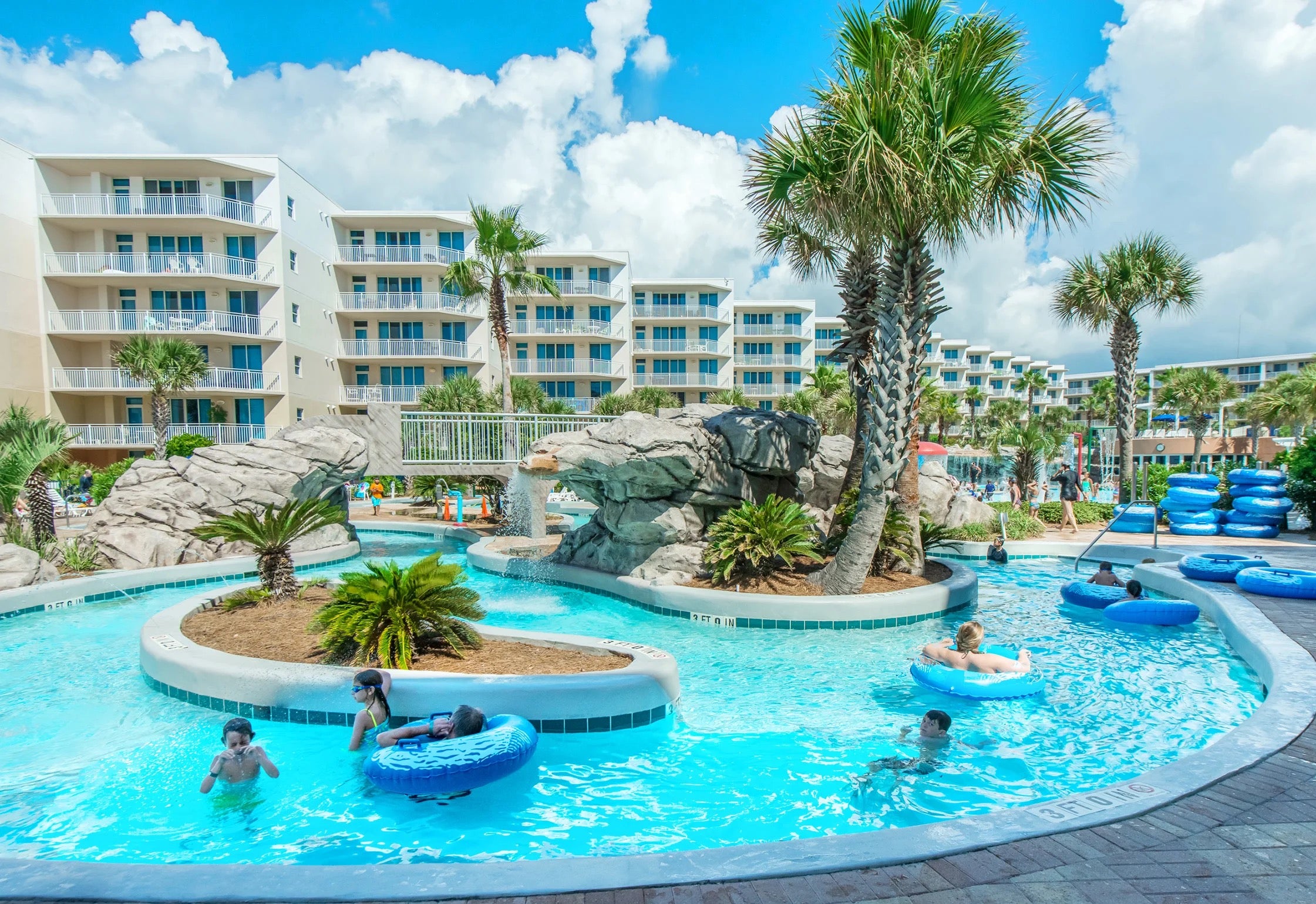Who doesn't love floating on a lazy river? 