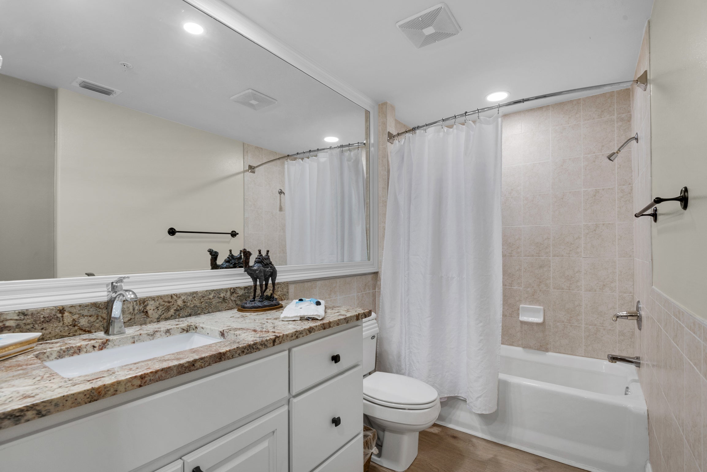 Guest Bath with Shower/Tub Combo