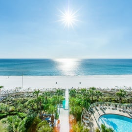 Incredible views of the Gulf from your balcony