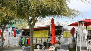 Food trucks at Seaside