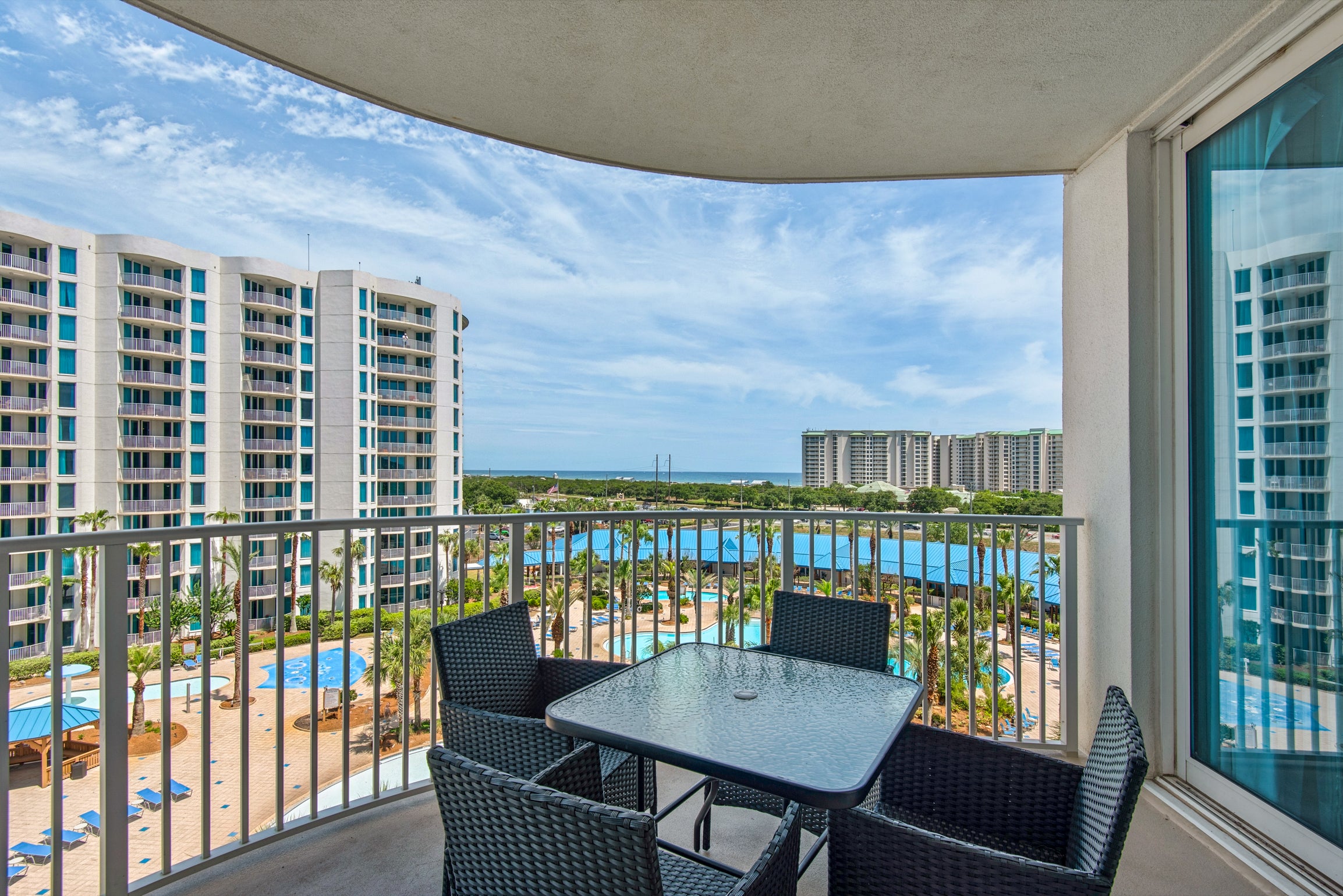 Palms Resort #2611 with balcony views